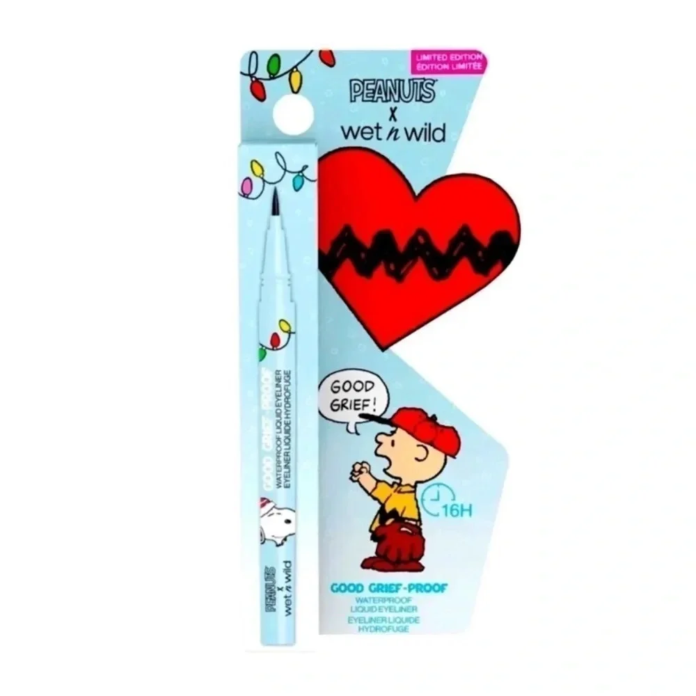 WET N WILD Peanuts Good Grief-Proof Waterproof 16 Hour Liquid Eyeliner NWT NIP